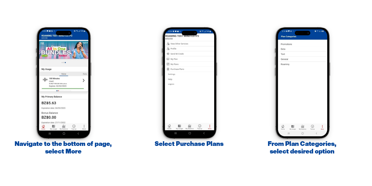 DigiGo-Purchase Plans