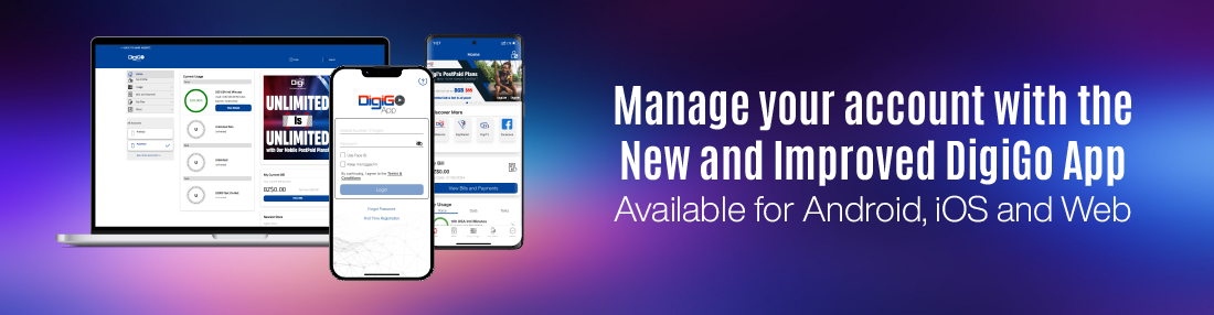 : Manage your account with the new and improved DigiGO App
